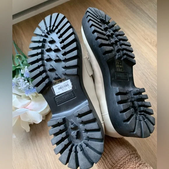 Call It Spring Cream Loafers with Silver Buckle - Picture 14 of 16